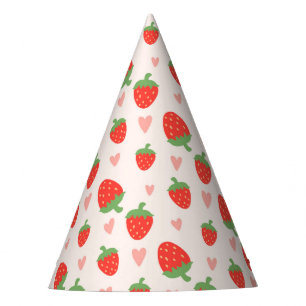 Chapeaux De Fètes Casquette de la fête des fraises et des coeurs