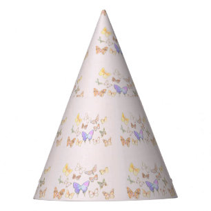 Chapeaux De Fètes Casquette de la fête des papillons roses