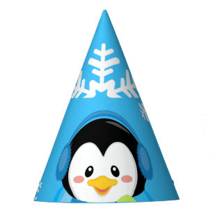 Chapeaux De Fètes Casquette de la fête des pingouins d'hiver