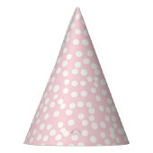 Chapeaux De Fètes Casquette de la fête des Points blancs de Pink Bum (Gauche)
