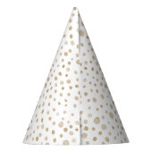 Chapeaux De Fètes Casquette de la fête des points d'aquarelle Confet (Dos)