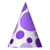 Chapeaux De Fètes Casquette de la fête des points pourpres (Gauche)