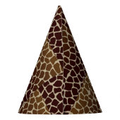 Chapeaux De Fètes Casquette de la fête d'impression Giraffe (Dos)