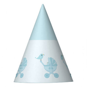 Chapeaux De Fètes Casquette de la fête du Baby shower Blue Baby Carr