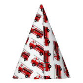 Chapeaux De Fètes Casquette de la Fête du Camion Rouge (Dos)