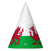 Chapeaux De Fètes Casquette de la fête du drapeau du Pays de Galles (Gauche)
