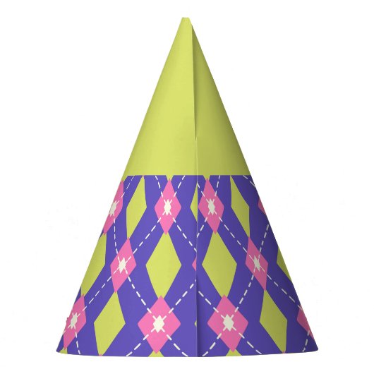 Chapeaux De Fètes Casquette de la fête Motif du Carnaval vert (Dos)