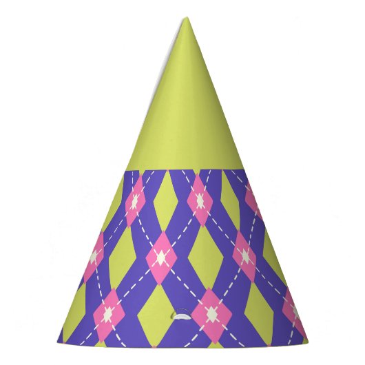 Chapeaux De Fètes Casquette de la fête Motif du Carnaval vert (Gauche)