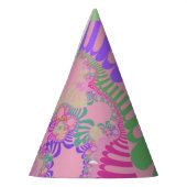 Chapeaux De Fètes Casquette de la fête Pink Rainbow Mod (Gauche)