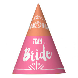 Chapeaux De Fètes Casquette de la fête Team Bride