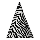 Chapeaux De Fètes Casquette de la partie d'impression Zebra (Droite)