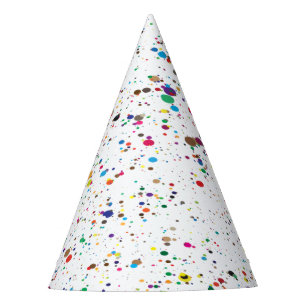 Chapeaux De Fètes Casquette de la partie Paint Splatter