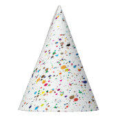 Chapeaux De Fètes Casquette de la partie Paint Splatter (Gauche)