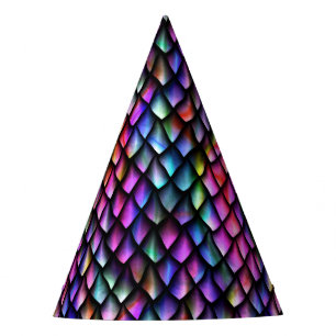 Chapeaux De Fètes Casquette de la partie Rainbow Dragon Scales