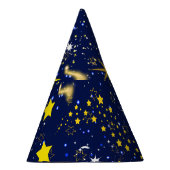 Chapeaux De Fètes Casquette de la soirée étoilée bleu foncé (Droite)