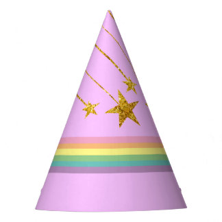 Chapeaux De Fètes Casquette de la soirée unicorne Sparkle Rainbow