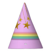 Chapeaux De Fètes Casquette de la soirée unicorne Sparkle Rainbow (Droite)