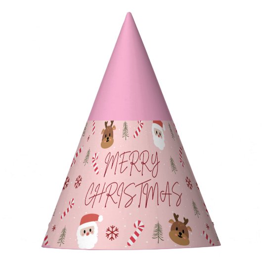 Chapeaux De Fètes casquette de noël (Devant)