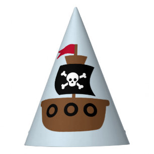 Chapeaux De Fètes Casquette de partie avec le bateau de pirate