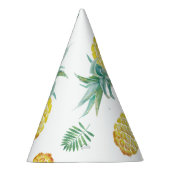 Chapeaux De Fètes Casquette de partie d'ananas d'aquarelle (Droite)