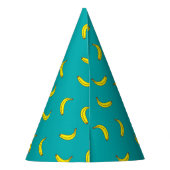 Chapeaux De Fètes Casquette de partie de motif de banane (Dos)
