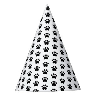 Chapeaux De Fètes Casquette de partie de motif d'empreinte de patte