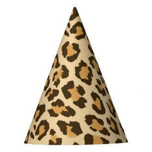 Chapeaux De Fètes Casquette de partie d'empreinte de léopard