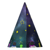 Chapeaux De Fètes Casquette de soirée spatiale (Dos)