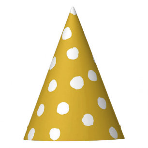 Chapeaux De Fètes Casquette du Golden Rod Dots Party