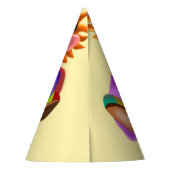 Chapeaux De Fètes Casquette du groupe de papier clown (Dos)