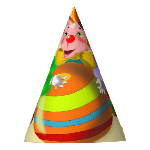 Chapeaux De Fètes Casquette du groupe de papier clown