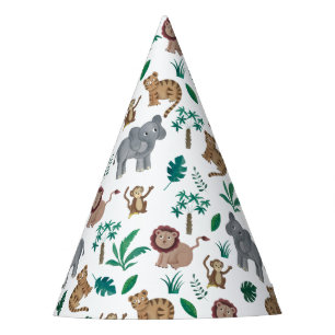 Chapeaux De Fètes Casquette du Jungle Animals
