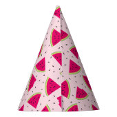 Chapeaux De Fètes Casquette du Motif Pink Watermelon (Dos)