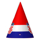 Chapeaux De Fètes Casquette du Parti du drapeau croate (Gauche)