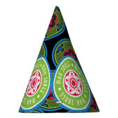 Chapeaux De Fètes Casquette du parti du logo Mah Jongg (Droite)