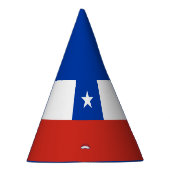 Chapeaux De Fètes Casquette du Parti du pavillon du Chili (Droite)