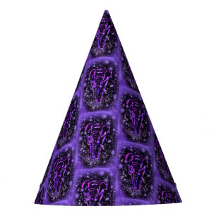 Chapeaux De Fètes Casquette du parti Eléphant Violet