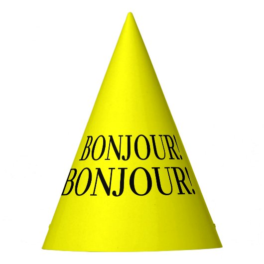 Chapeaux De Fètes Casquette du Parti français (Devant)