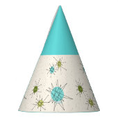 Chapeaux De Fètes Casquette du parti Iconic Atomic Starbursts (Gauche)