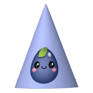 Chapeaux De Fètes Casquette du parti Kawaii Blueberry
