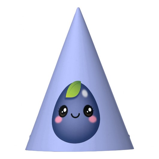 Chapeaux De Fètes Casquette du parti Kawaii Blueberry (Devant)