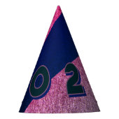 Chapeaux De Fètes casquette du parti NYE 2025 à SUNSET APRÈS-GLOW (Devant)