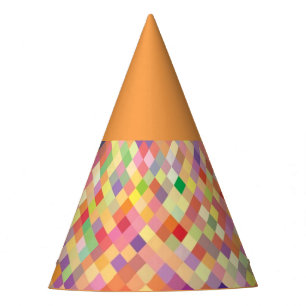 Chapeaux De Fètes Casquette du parti Orange Harlequin