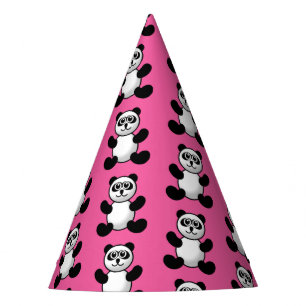 Chapeaux De Fètes Casquette du parti Panda Bear