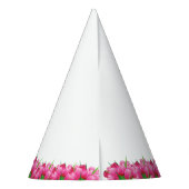 Chapeaux De Fètes Casquette du parti Pink Tulip Dachshund (Dos)