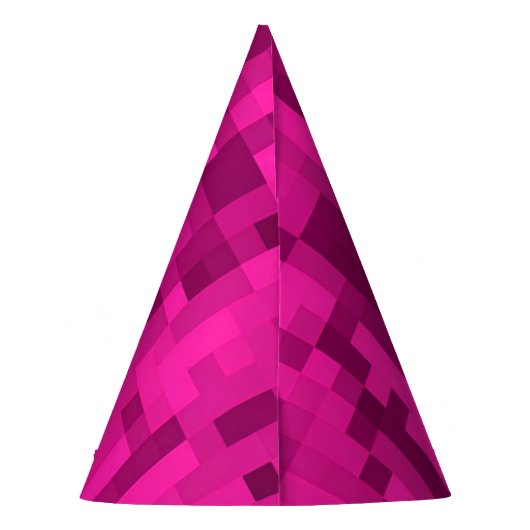 Chapeaux De Fètes Casquette du parti Pixel Rose (Dos)