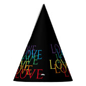 Chapeaux De Fètes CASQUETTE du parti RAINBOW LOVE II (Gauche)