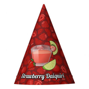 Chapeaux De Fètes Casquette du parti Strawberry Daiquiri