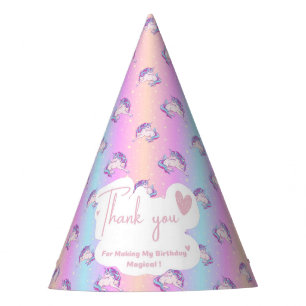 Chapeaux De Fètes Casquette du parti Unicorn