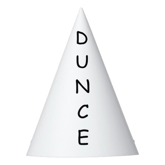 Chapeaux De Fètes casquette Dunce V2.0 fête humours anniversaires et (Devant)
